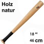 Preview: Fox Outdoor Baseballschläger "American Baseball" Holz natur 18"=46 cm